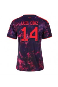 Bayern Munich Luis Diaz #14 Fotballdrakt Tredje Klær Dame 2026-27 Korte ermer